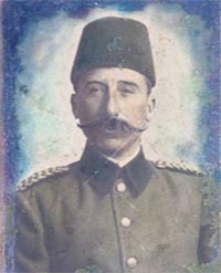 The Photo of Major Ali Faik Bey with Uniform